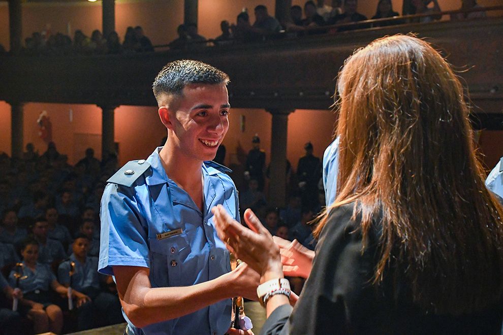 El Servicio Penitenciario festejó la graduación de la 45° promoción del cuerpo seguridad de la Escuela de Cadetes